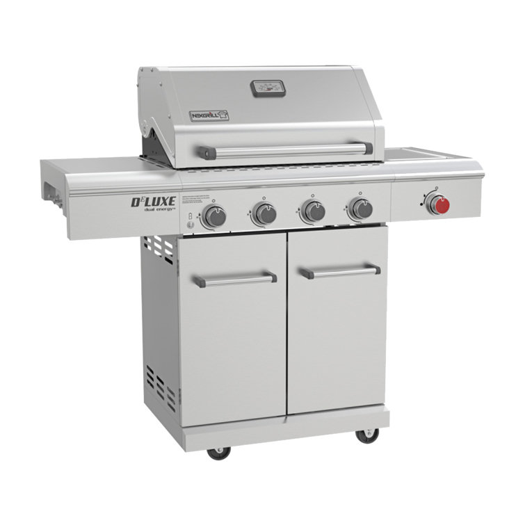 Nexgrill 4 Burner Freestanding Liquid Propane Gas Grill with